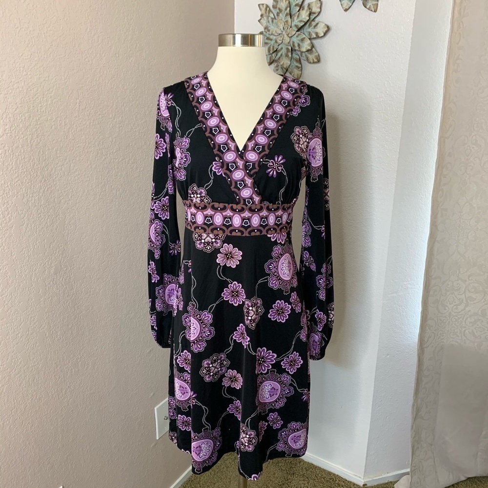 INC International Long Sleeve Dress Size Medium